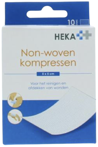 Kompres Non-Woven 5 x 5 CM Steriel 10 Stuks