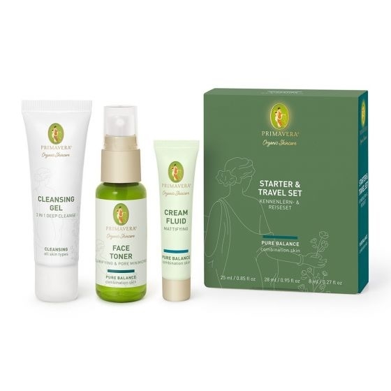 Starter & travel set pure balance 1set