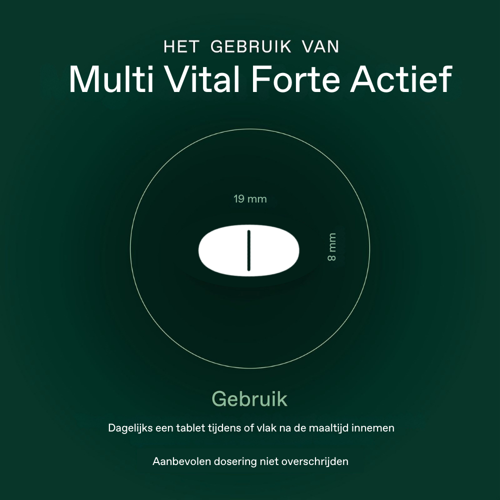 Bonusan Multi Vital Forte Actief 180 Tabletten
