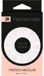 Nails french medium 24st