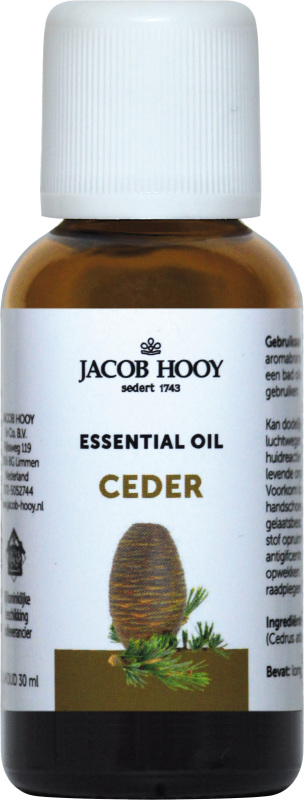 Jacob Hooy Ceder Olie 30ml