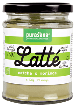 Purasana Matcha Moringa Latté 120 Gram