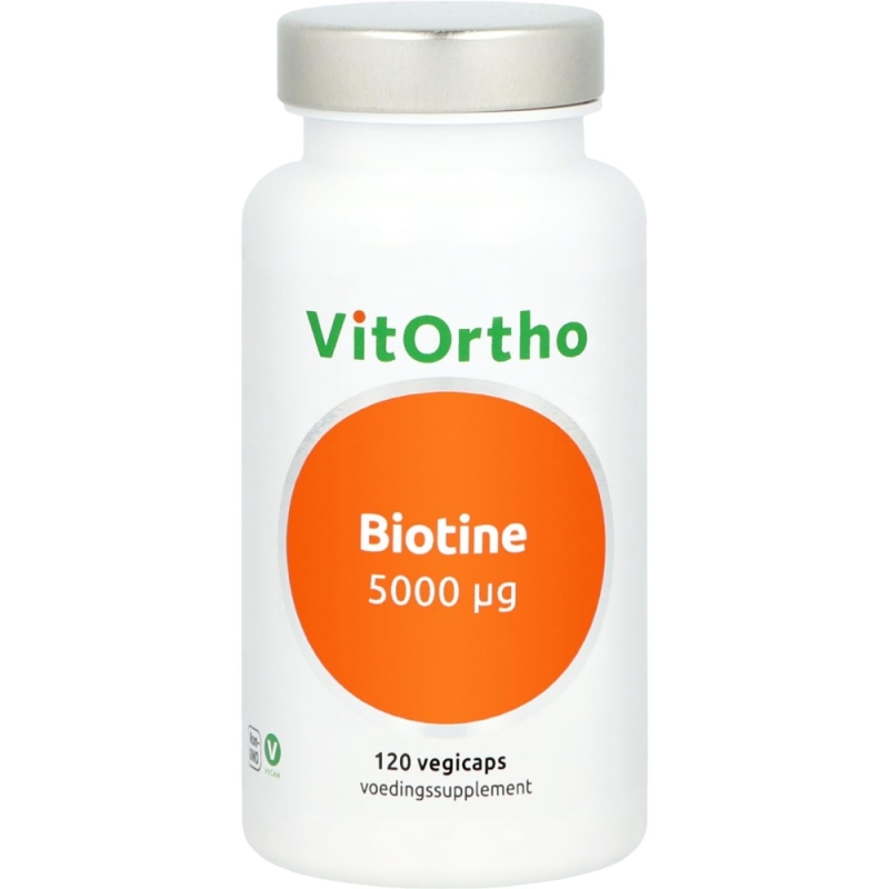 VitOrtho Biotine 5000 Mcg 120 vegicaps