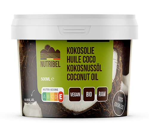 Kokosolie geurloos bio 500ml