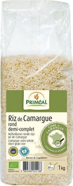 Primeal Halfvolkoren ronde rijst camargue 1000g