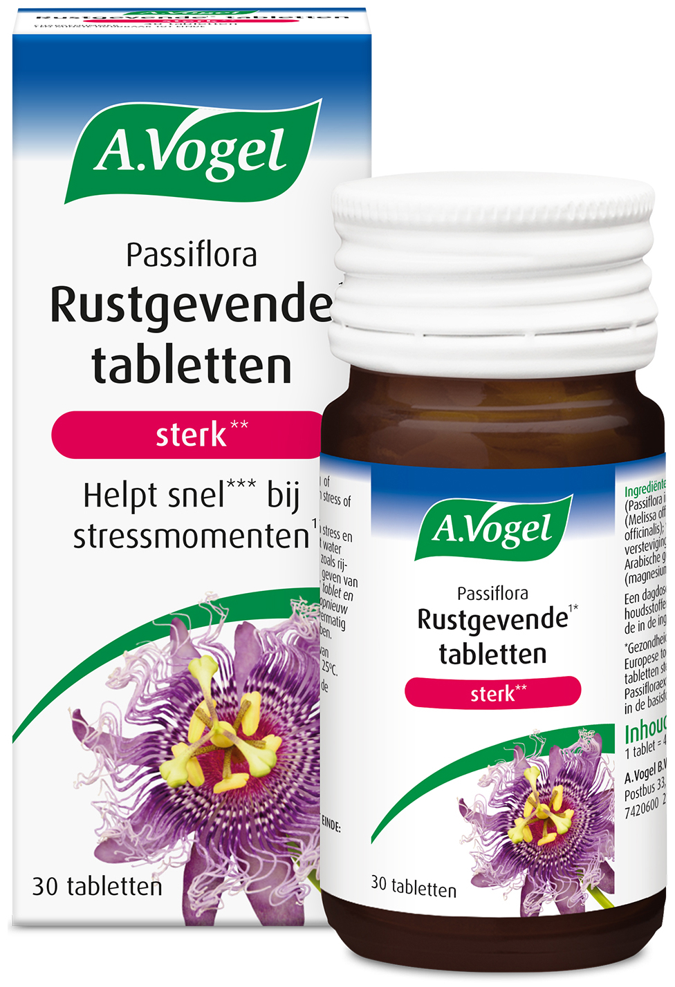 A.Vogel Passiflora Rustgevende sterk tabletten 30 Stuks