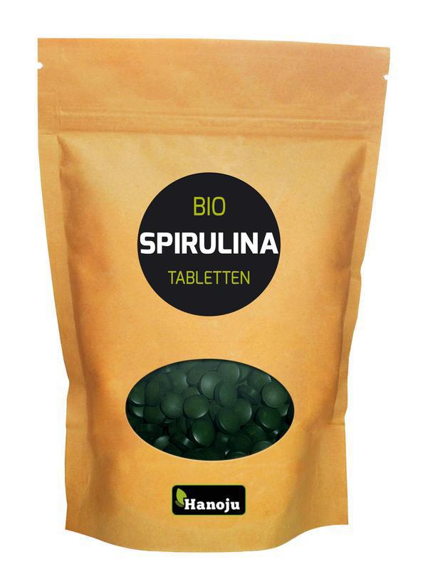 Hanoju Bio spirulina 400mg paper bag 625tab