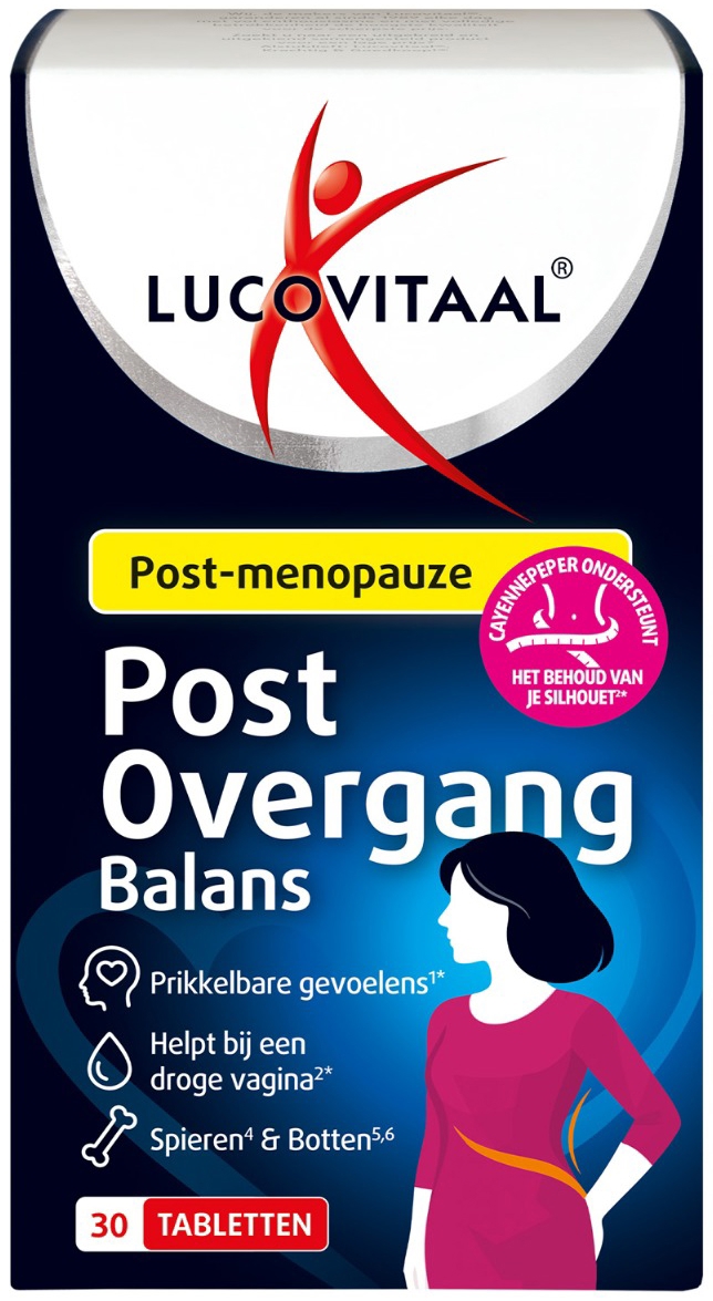 Lucovitaal Post Overgang Balans 30 tabletten