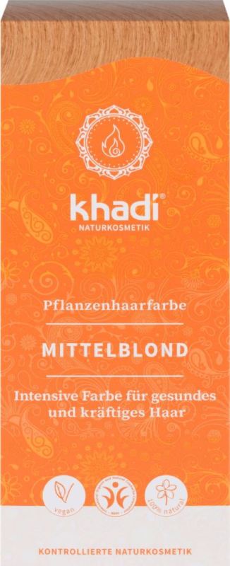 Haarverf Medium Blond 100 gram