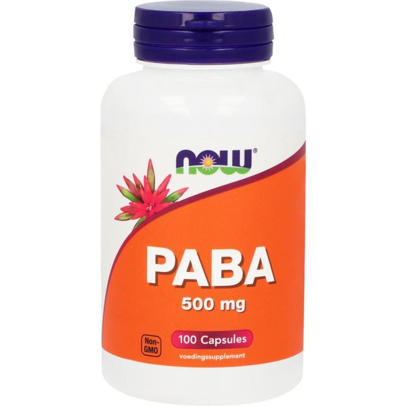 PABA 500mg 100 capsules