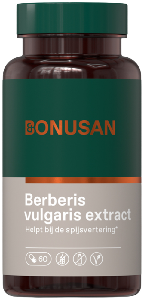 Bonusan Berberis Vulgaris Extract 60 Vegetarische Capsules
