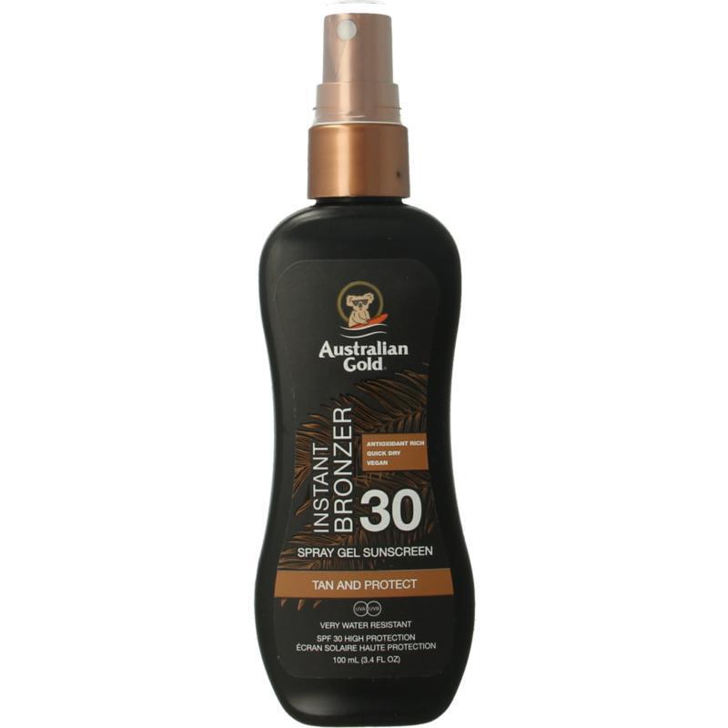 Spray Gel met Bronzer SPF30 100 ML