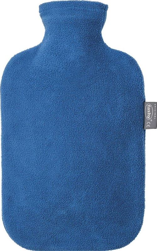 Kruik Fleece Blauw 2ltr