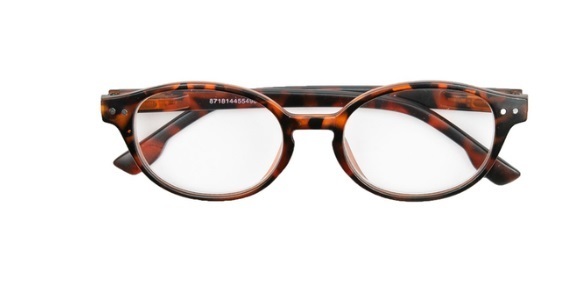 Leesbril +3.00 Mat Havanna Rond 1 Stuk
