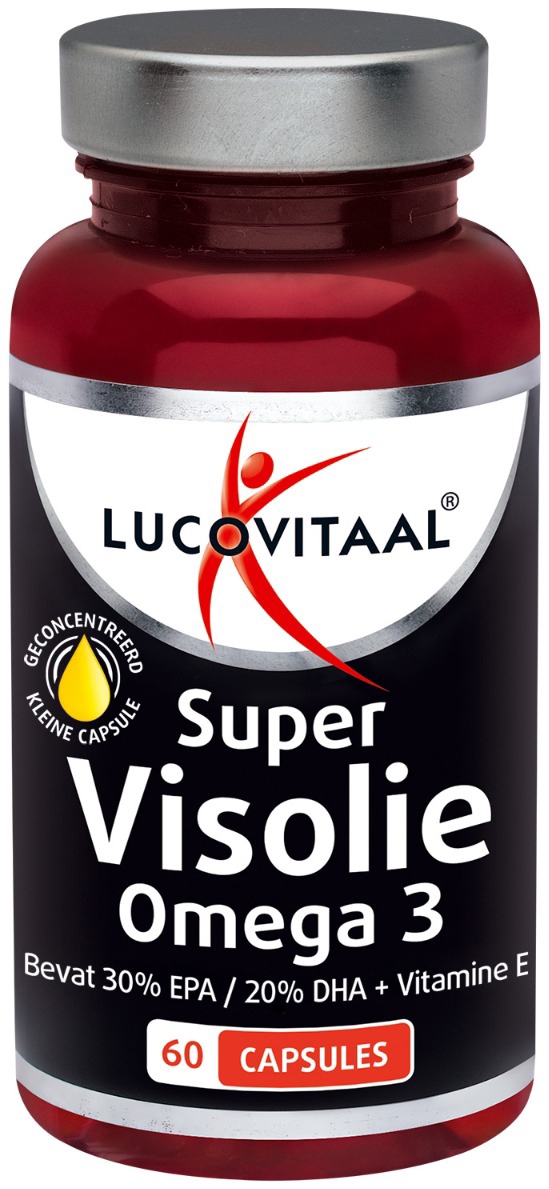Lucovitaal Super Visolie Omega 3 60 capsules