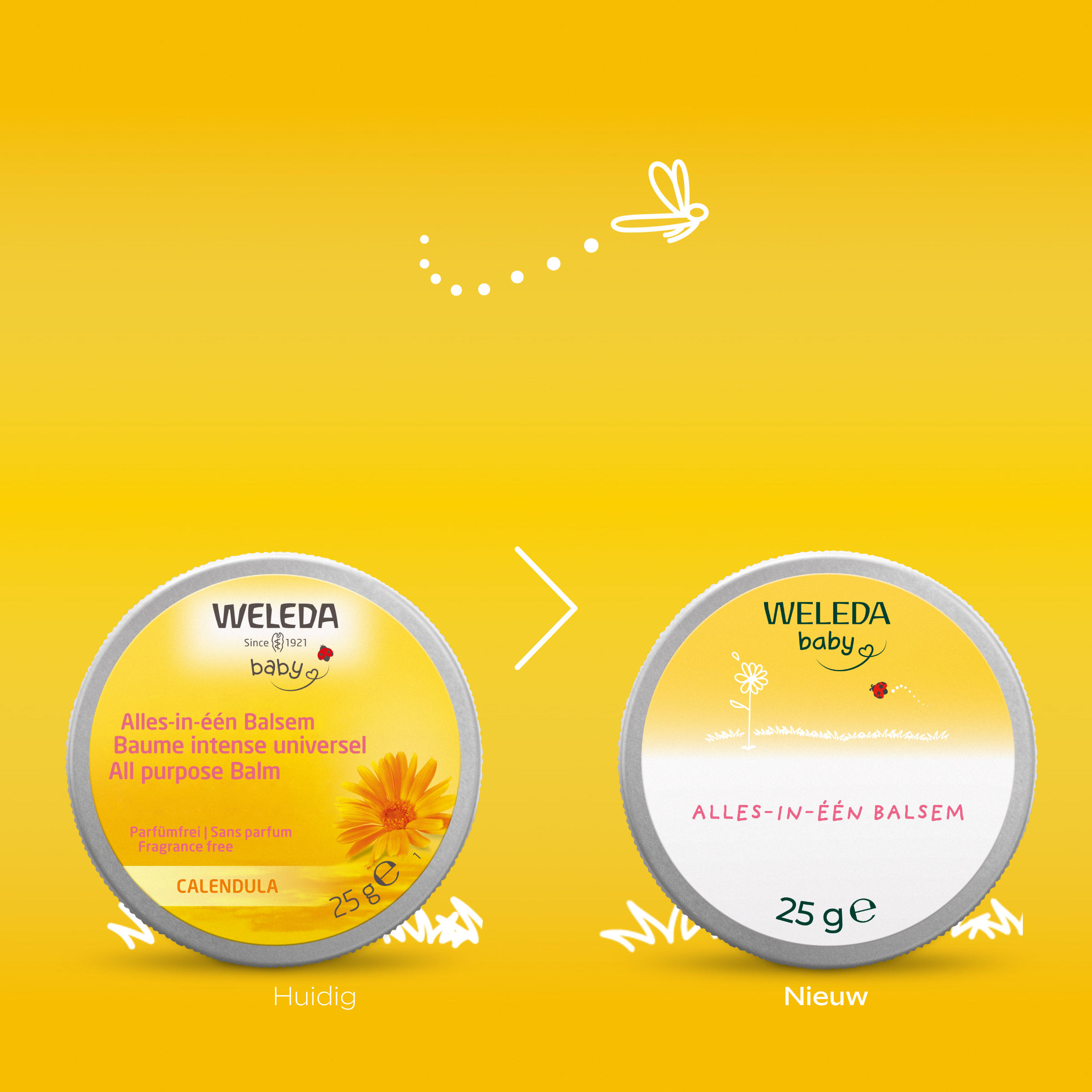Weleda Calendula Alles-In-Een Balsem 25 G