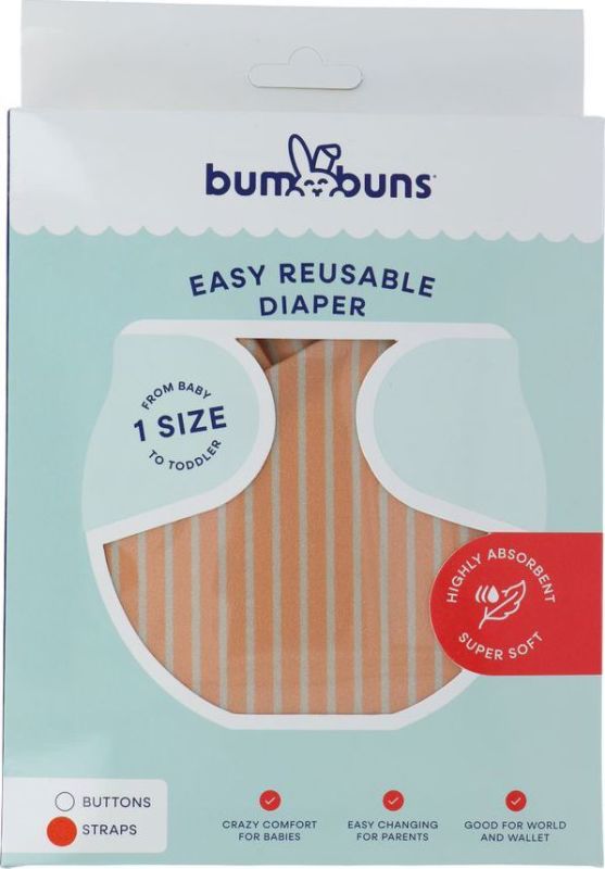 Luier Stripe Peach Nougat 1st