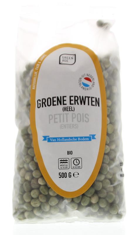 Groene erwten 500g