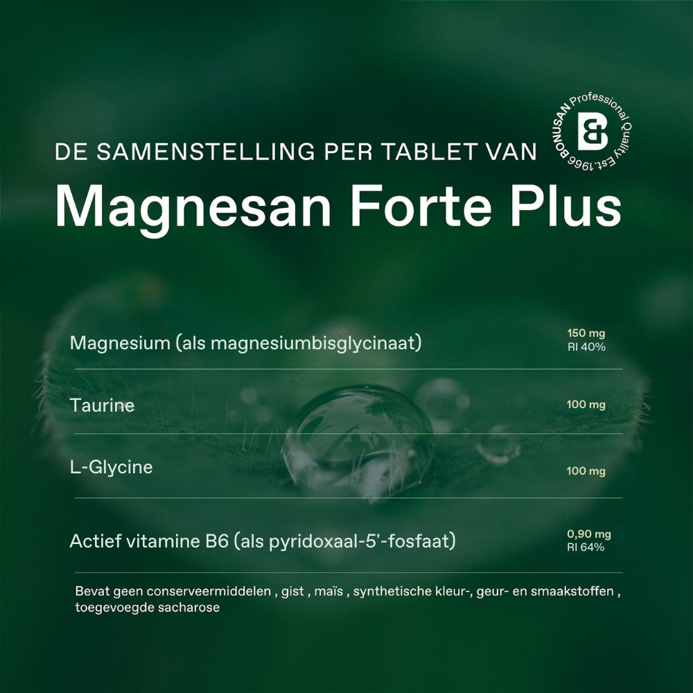 Bonusan Magnesan Forte Plus 60 Tabletten