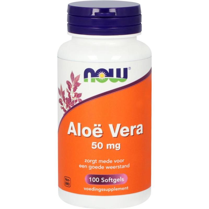 Aloë Vera 50mg 100 softgels