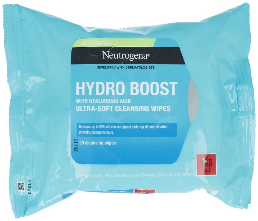 Neutrogena Hydro Boost Reinigingsdoekjes 25 stuks