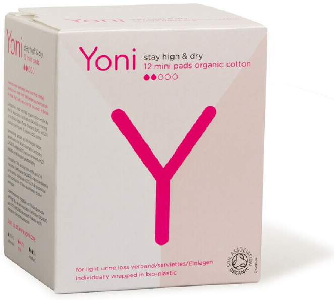 Yoni Incontinentie inlegkruisjes mini 12st