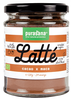 Purasana Cacao Maca Latté 120 Gram