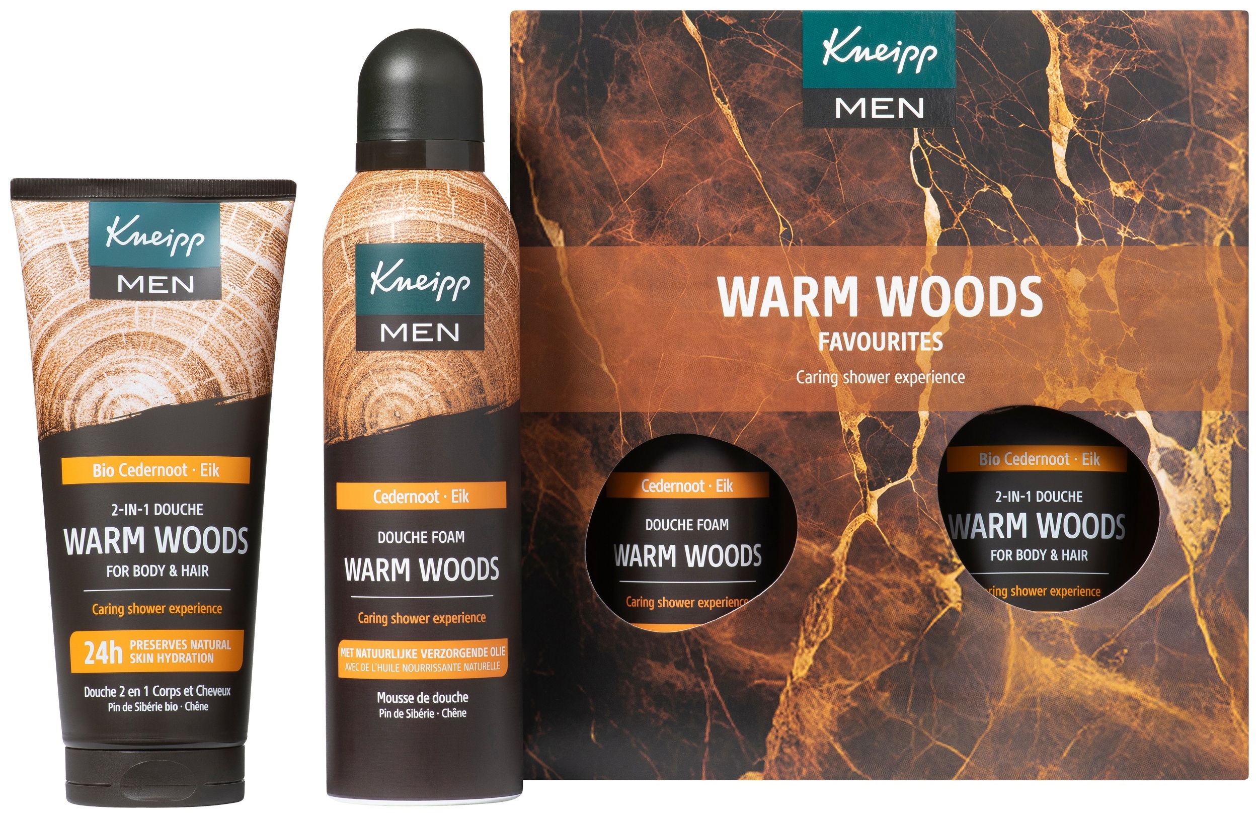Kneipp Giftset Men Warm Woods Favourites 1 stuk