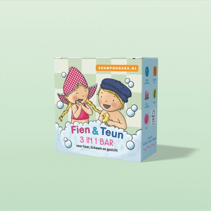 3-in-1 Bar Fien & Teun 60 Gram
