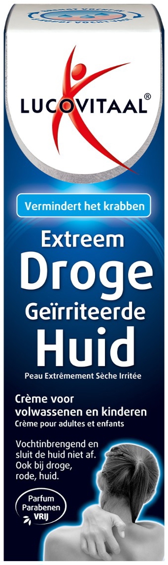Lucovitaal Extreem Droge Geïrriteerde Huid Crème 50 ML