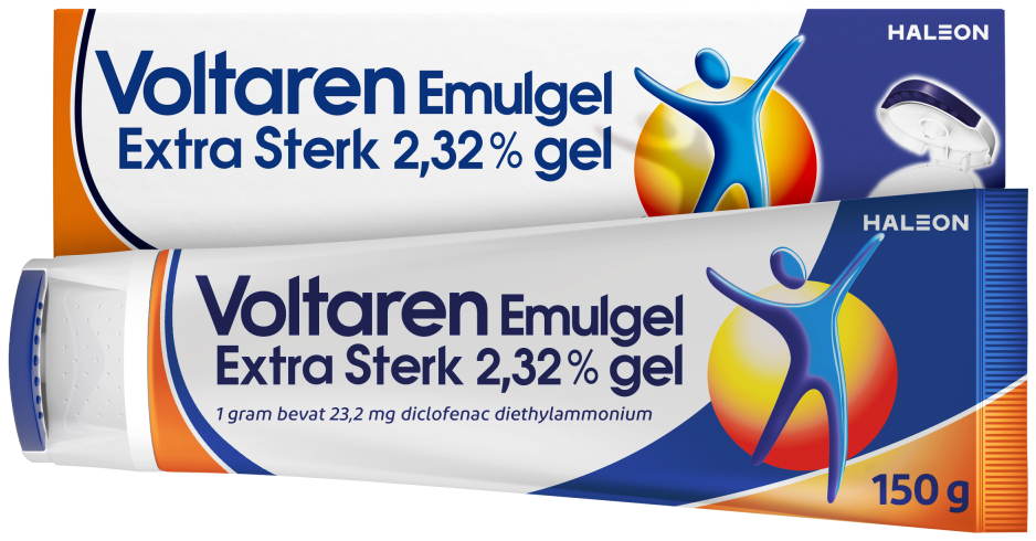 Emulgel Extra Sterk 2,32% (diclofenac) bij Spier- of Gewrichtspijn 150 Gram
