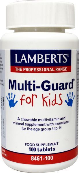 Multi guard for kids (playfair) 100 kauwtabletten