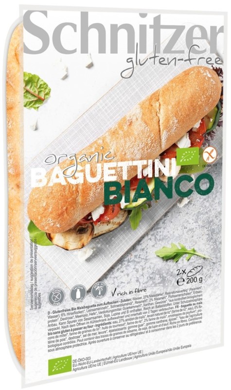 Baguette Bianco Bio 200gr