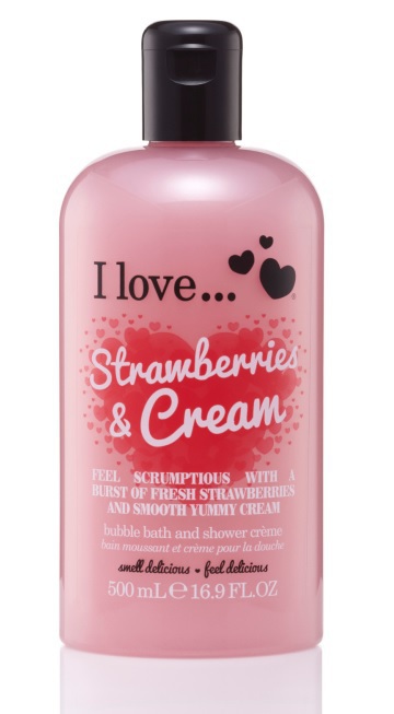 Bath & Shower Strawberries & Cream 500ml
