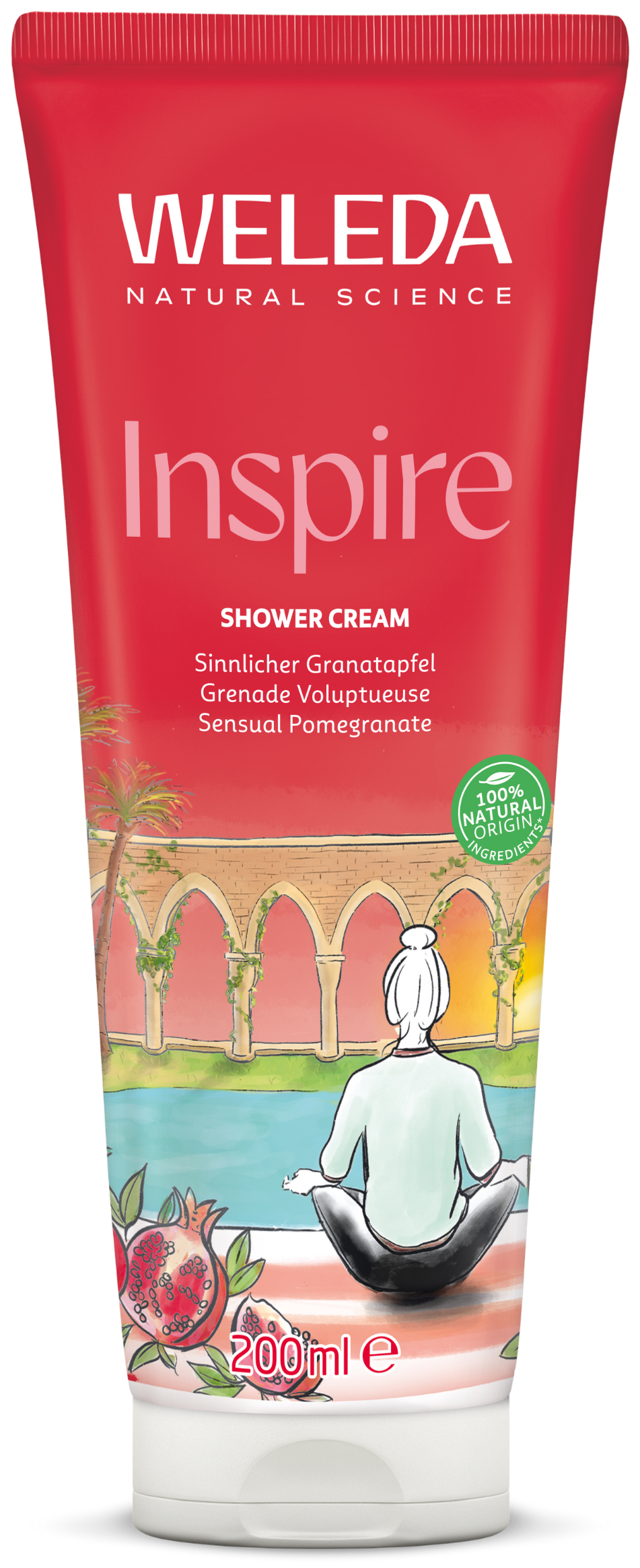 Weleda Granaatappel Inspirerende Douchecrème 200 ML