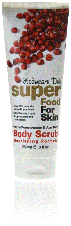 Lichaamsscrub Pomegranate & Acai Berry 250ml