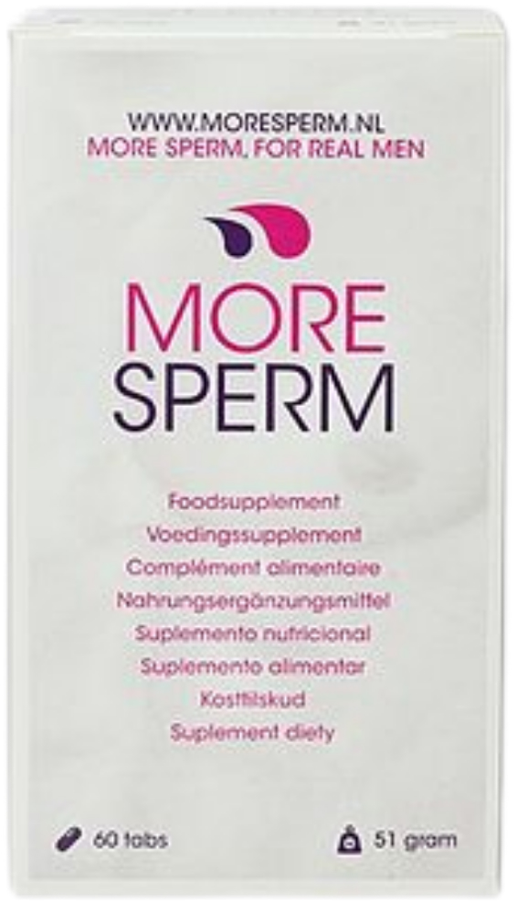 Meer Sperma Tabletten 60 stuks