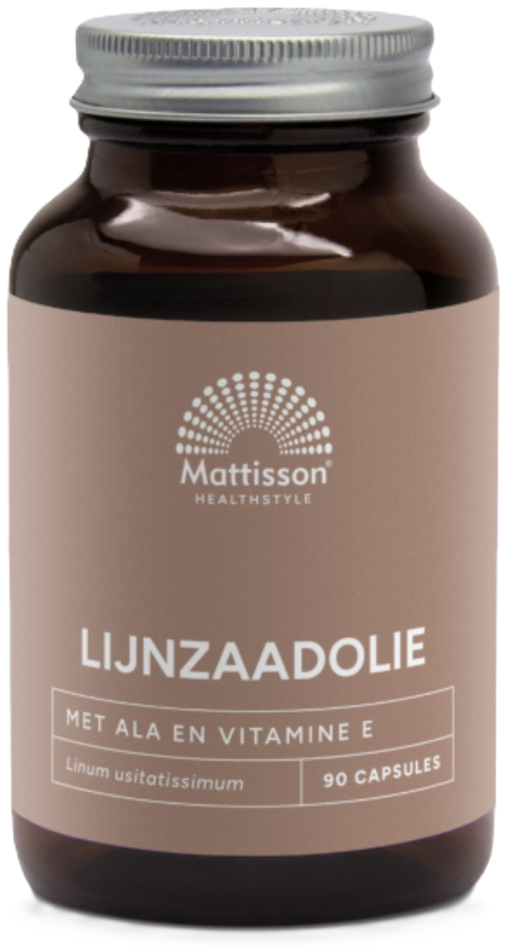 Lijnzaadolie 1000 mg 90 Capsules