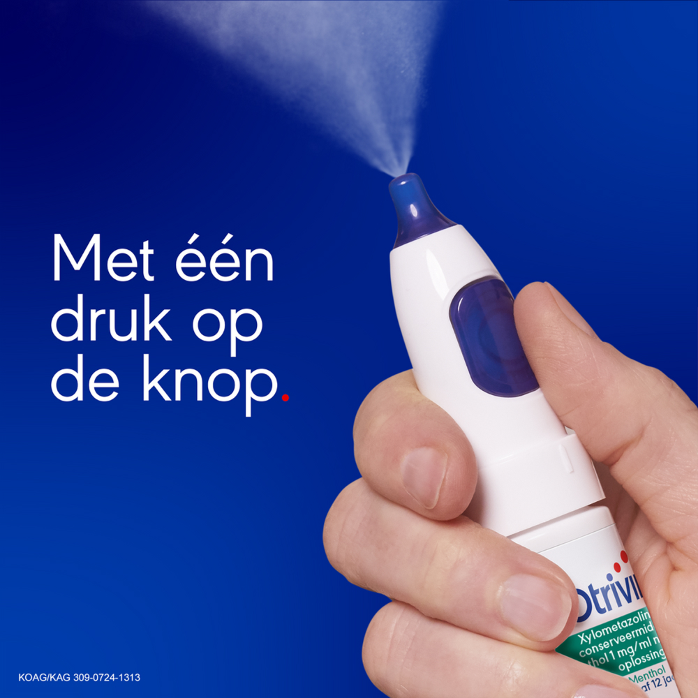 Otrivin Neusspray Menthol Xylometazoline HCI 1 mg/ml 10 ml