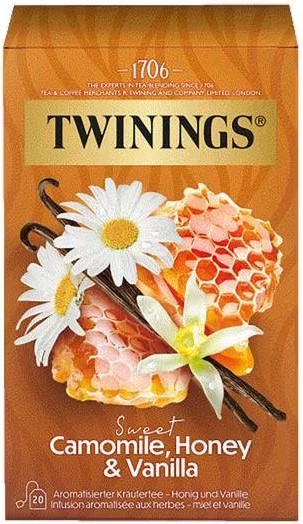 Kamille Honing Vanille 20 Stuks