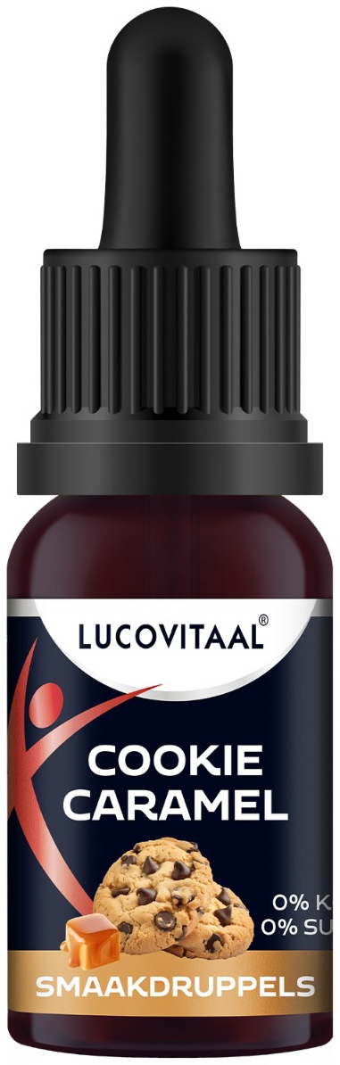 Lucovitaal Smaakdruppels Cookie Caramel 20ML