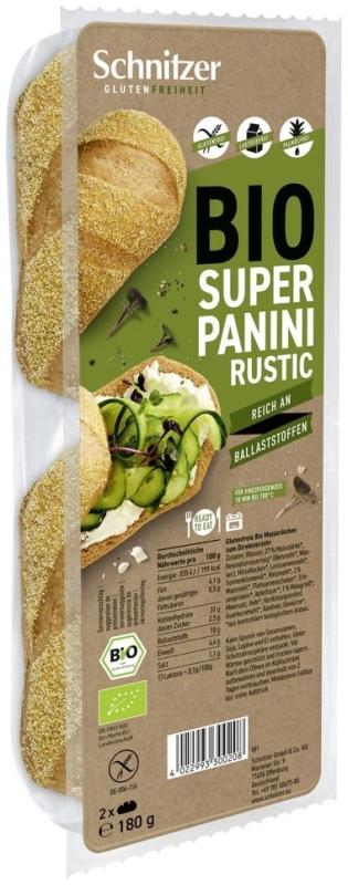 Super Panini Rustic Gv 180 Gram 180gram