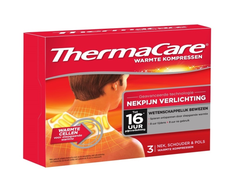 Nek-Schouder-Pols Warmte Kompressen 3 Stuks