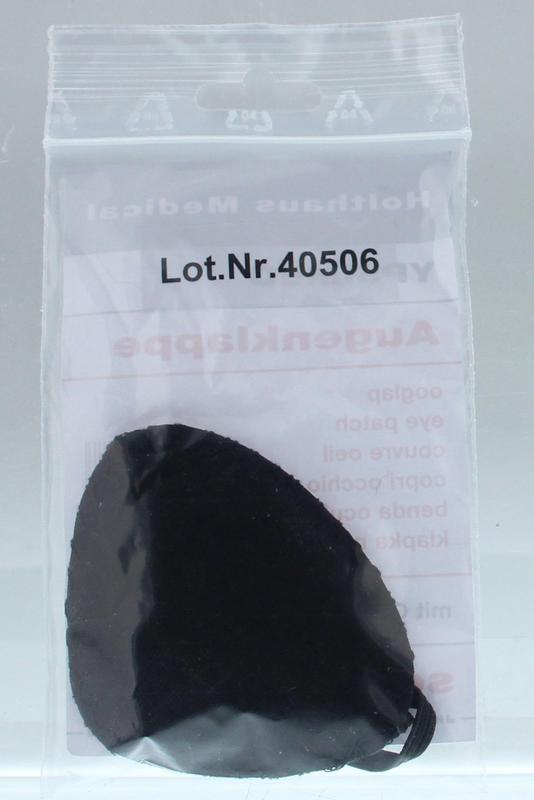 Oogkapje universeel zwart 1st