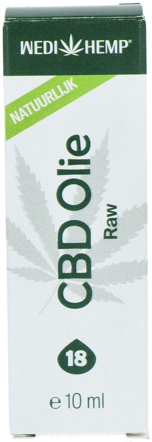 Wedihemp CBD Olie Raw 18% 10 ml
