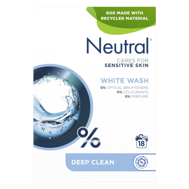 Waspoeder Wit Parfumvrij 1188gr