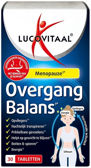 Lucovitaal Overgang Balans 30 tabletten