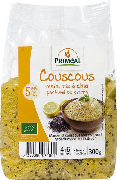 Primeal Rijst couscous mais chia lemon 300G
