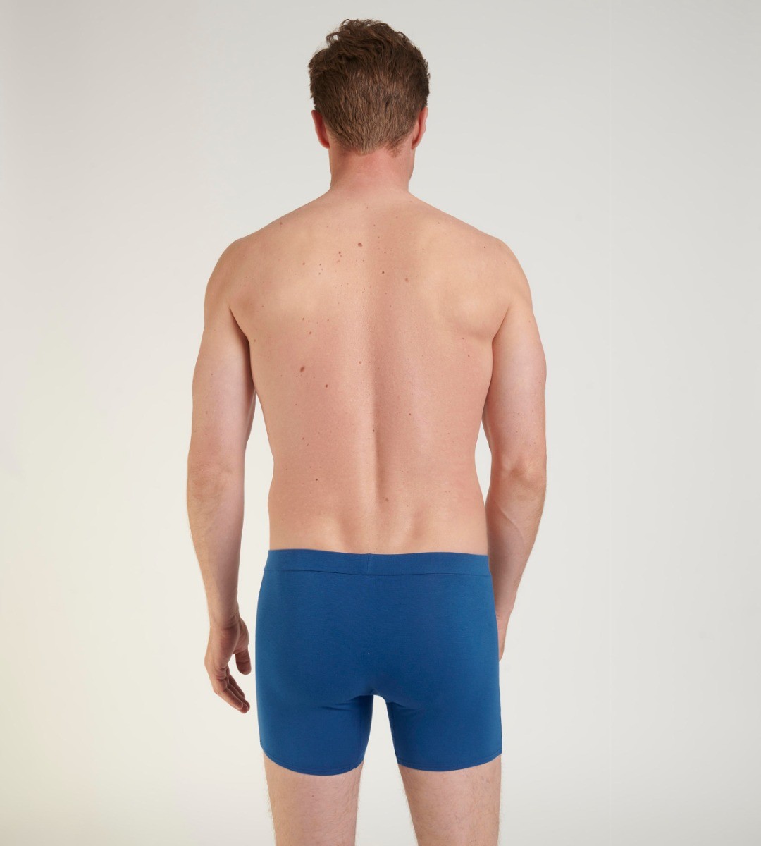 Sloggi MEN Go Natural Heren Short 2-Pack Blauw