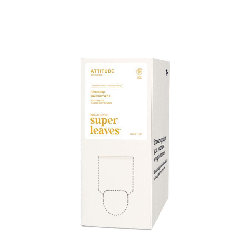 Attitude Super Leaves Handzeep Olive Leaves Eco Refill 2000ml